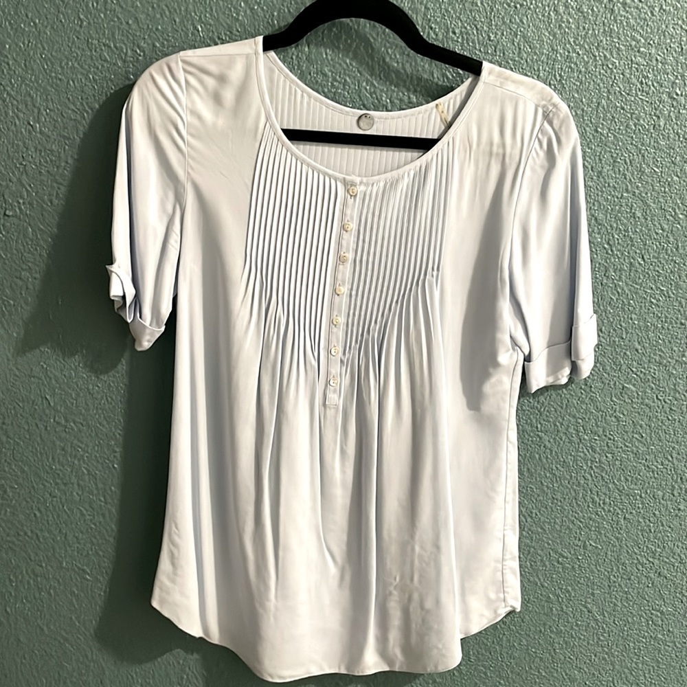 Margaret O’Leary Pleated Blouse